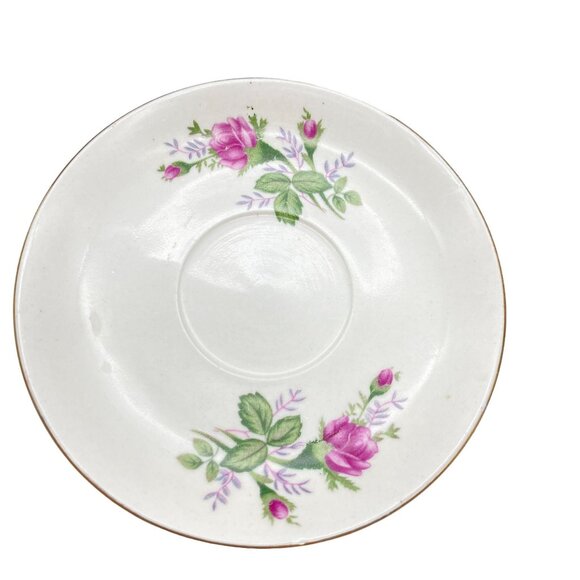 VTG Moss Rose coffee pot set Floral Chintz country cottage core shabby chic - Picture 4 of 16